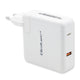 Qoltec 51710 oplader til mobil enhed Universel Hvid Vekselstrøm Hurtig opladning Indendørs