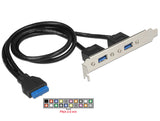 DeLOCK 84836 interface-kort/adapter Intern USB 3.2 Gen 1 (3.1 Gen 1)