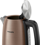 Philips Viva Collection HD9355/92 elkedel 1,7 L 1900 W Sort, Kobberfarve