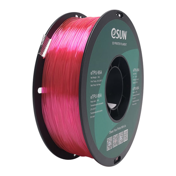 eSUN eTPU-95A Termoplastisk polyurethan (TPU) Lyserød 1 kg