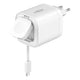 Ansmann 1001-0187 oplader til mobil enhed SmartWatch, Smartphone, Tablet Hvid Vekselstrøm Trådløs opladning Hurtig opladning Indendørs