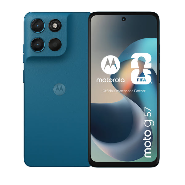 Motorola moto g57 17,1 cm (6.72") Dual SIM Android 16.0 5G USB Type-C 8 GB 256 GB 5200 mAh Grøn