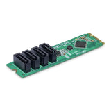 StarTech.com 4P-SATA-M2-ADAPTER interface-kort/adapter Intern