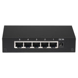 Edimax GS-1005E netværksswitch Ikke administreret Gigabit Ethernet (10/100/1000) Sort