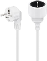Goobay 93089 el-ledning Hvid 10 m Strømstik type F