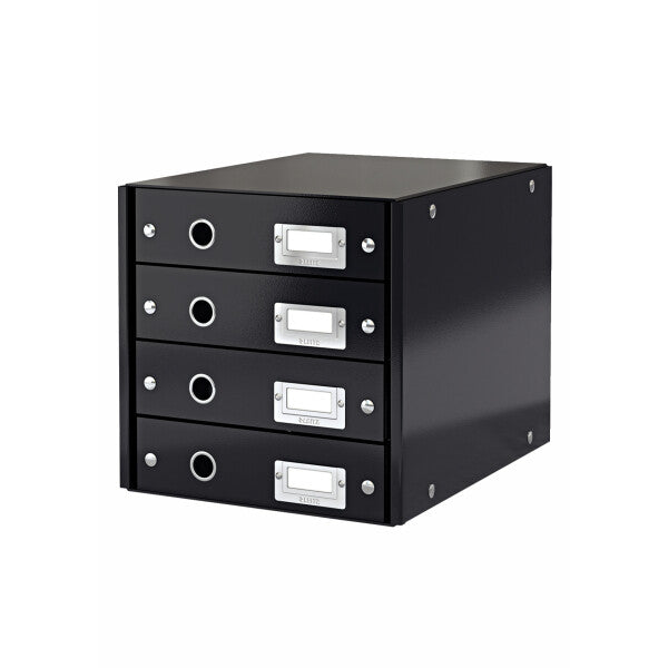 Leitz Click & Store WOW skuffekabinet (4 skuffer), 81% recirkuleret karton