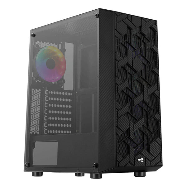 Aerocool Hive-G-BK-v3 Midi Tower Sort