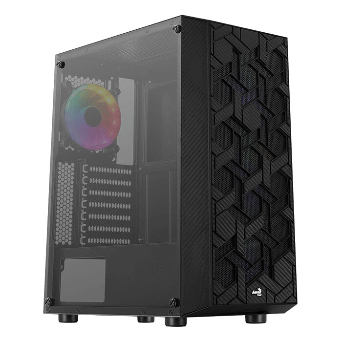 Aerocool Hive-G-BK-v3 Midi Tower Sort