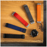 FIXED Nylon Sporty Strap Rem Mørkegrå