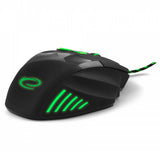 Esperanza EGM201G mus Spil Højre hånd USB Type-A Optisk 2400 dpi