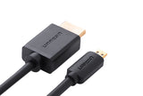 Ugreen 30103 videokabel adapter 2 m Micro-HDMI HDMI