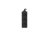 Lanberg PS0-03E-0300-BK stikdåse 3 m 3 AC stikkontakt(er) Indendørs Sort