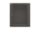 Lanberg WF03-5312-10B stativ 12U Vægmonteret stativ Sort