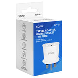 Savio AP-05 strømadapter og vekselret Indendørs 2500 W Hvid