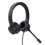 Trust Ayda Headset Ledningsført Opkald/musik Sort