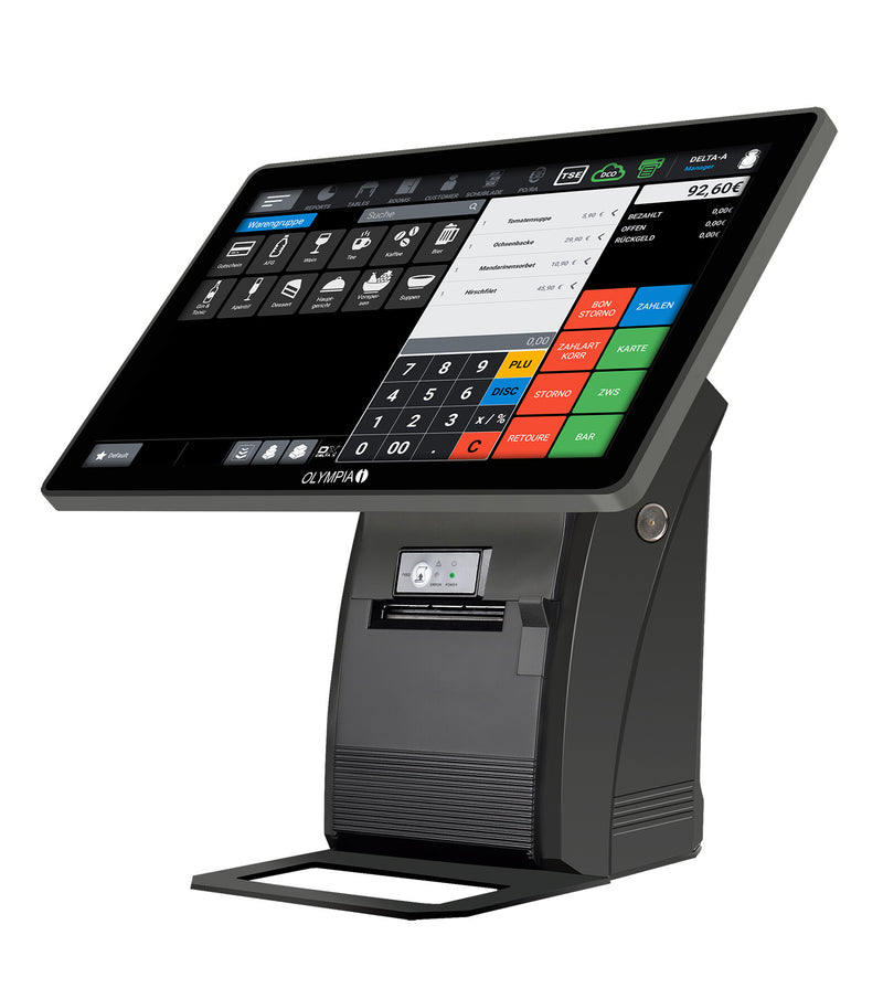 Olympia T215DK All-in-One 38,1 cm (15") Berøringsskærm Sort