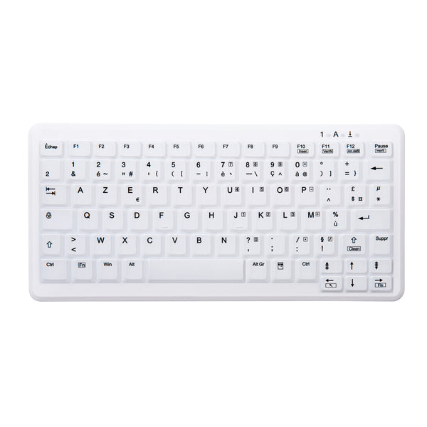 Contour Design Active Key AK-C4110 tastatur Medicinsk RF trådløst AZERTY Fransk Hvid