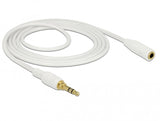 DeLOCK 85579 lydkabel 2 m 3.5mm Hvid