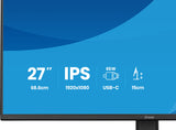 iiyama ProLite XB2797HSN-B1 computerskærm 68,6 cm (27") 1920 x 1080 pixel Fuld HD LCD Sort