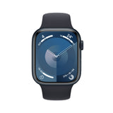 Apple Watch Series 9 45 mm Digital 396 x 484 pixel Berøringsskærm 4G Sort Wi-Fi GPS (satellit)