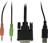 Inter-Tech KVM-AS-21DA DVI KVM Switch Sort