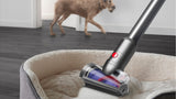 Dyson V12 Submarine 3-i-1-stavstøvsuger Batteri Tør&våd HEPA Poseløs 0,35 L Nikkel, Gul
