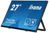 iiyama ProLite T2755QSC-B1 computerskærm 68,6 cm (27") 2560 x 1440 pixel Quad HD LCD Berøringsskærm Sort
