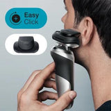 Braun Series 7 71-S7200cc Folie shaver Trimmer Sort, Sølv