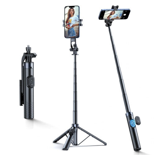 Wozinsky 5907769384493 selfiestang Smartphone Sort