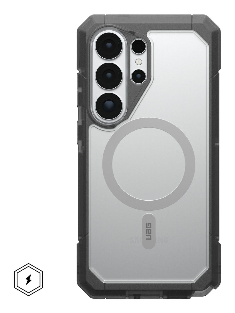 Urban Armor Gear Trooper mobiltelefon etui 17,5 cm (6.9") Cover Transparent, Aske