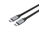 UNITEK C14082ABK USB-kabel USB 3.2 Gen 2 (3.1 Gen 2) 1 m USB C 10 Gbit/sek. 100 W Sort