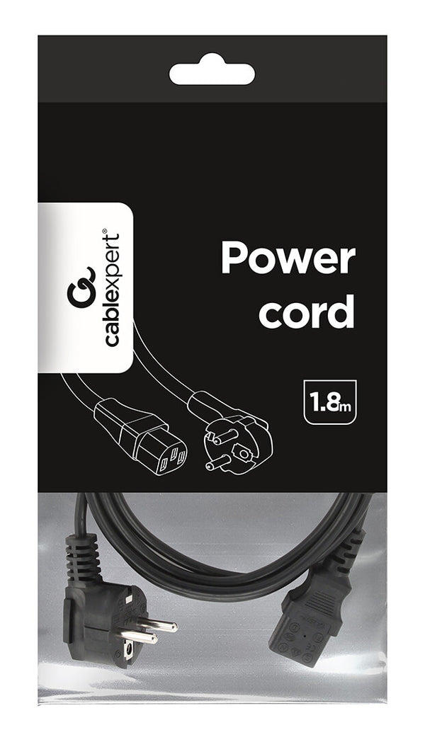 Gembird Power cord (C13), 6 ft