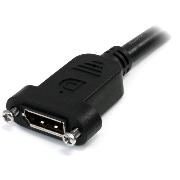 StarTech.com DPPNLFM3PW DisplayPort kabel 0,9 m Sort