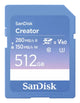 SanDisk Creator 512 GB SDXC UHS-II Klasse 10
