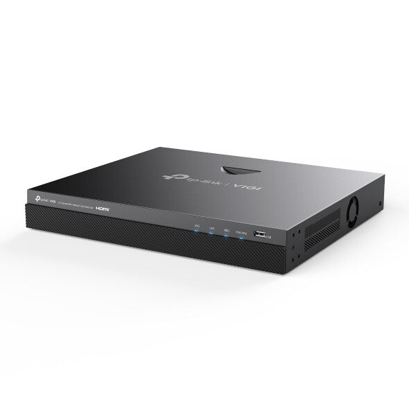 TP-Link VIGI NVR2016H-16MP Netværk videooptager (NVR) Sort