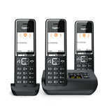 Gigaset COMFORT 550A Analog telefon Nummervisning Sort