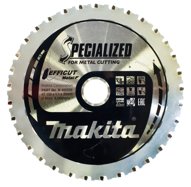 Makita B-69325 rundsavklinge 15 cm 1 stk