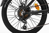 Sharp BK-FD03-EB elektrisk cykel Sort Aluminium 15.3 20 kg
