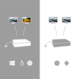 i-tec C31DUAL4KDP USB grafisk adapter 3840 x 2160 pixel Sort