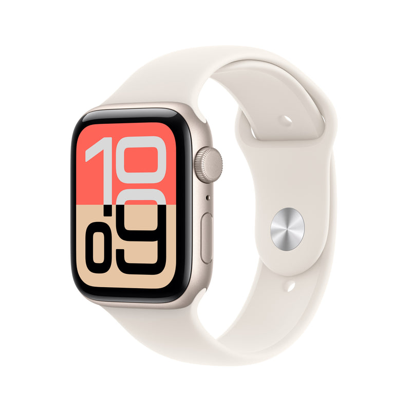 Apple Watch SE (3nd generation) OLED 44 mm Digital 368 x 448 pixel Berøringsskærm Beige Wi-Fi GPS (satellit)