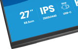 iiyama ProLite XB2797QSNPH-B1 computerskærm 68,6 cm (27") 2560 x 1440 pixel Quad HD LED Sort