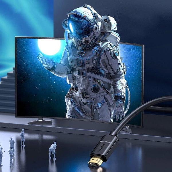 Baseus CAKGQ-B01 HDMI-kabel 2 m HDMI Type A (Standard) Sort