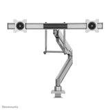 Neomounts NM-D775DXSILVER skærmbeslag og -stativer 81,3 cm (32") Skrivebord Sølv