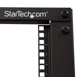 StarTech.com 4POSTRACK15U stativ 15U Fritstående reol Sort