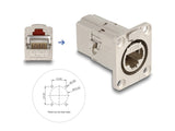 DeLOCK 67062 kabel kønsskifter RJ45 Sølv