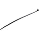 StarTech.com CBMZT10B kabelsamler Udløselig kabelbinder Nylon, Plast Sort 100 stk