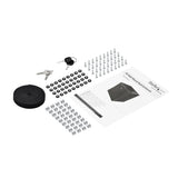StarTech.com RK920WALM stativ 9U Vægmonteret stativ Sort