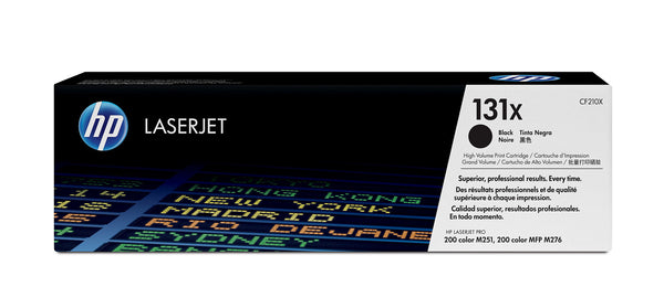 HP Original 131X LaserJet-tonerpatron med høj kapacitet, sort