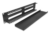 DeLOCK 81559 tilbehør til rack Kabelbakkepanel