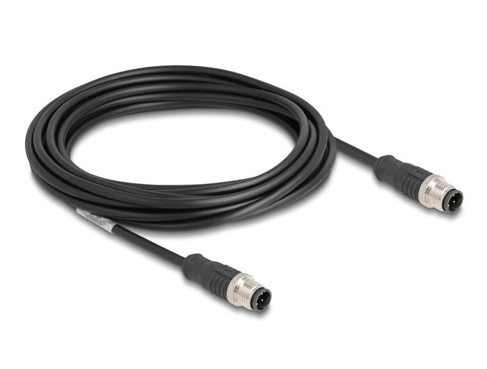 DeLOCK 80849 netværkskabel Sort 5 m Cat5e S/FTP (S-STP)